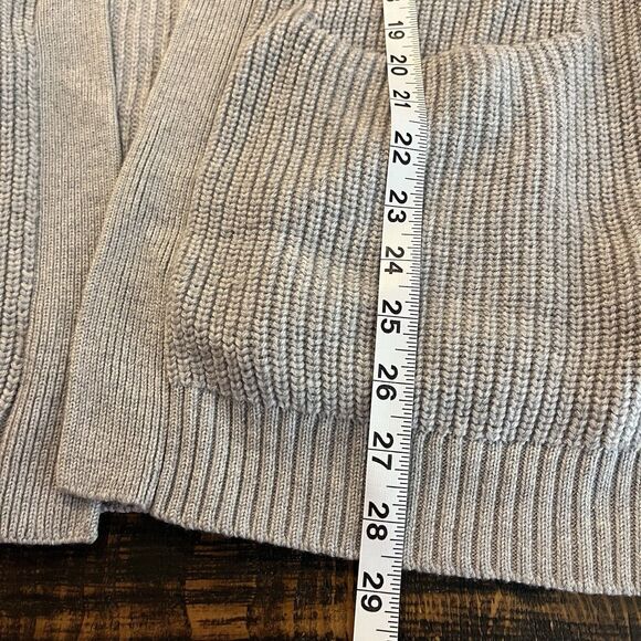 Aritzia Wilfred Free Unwind Wool Cardigan Small Open Front Chunky Cozy 248 - Picture 5 of 7